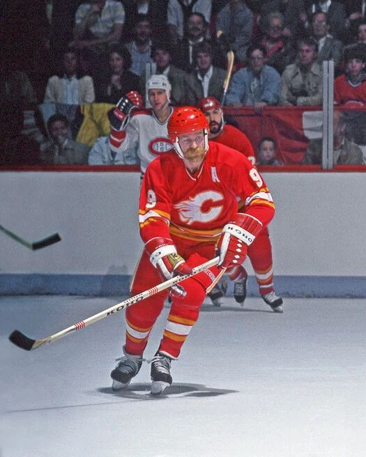 Calgary Flames Lanny Mcdonald Glossy Magnet Print Hockey Magnet Hof 92