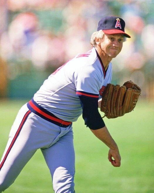 California Angels Don Sutton Glossy Keychain Baseball Print Hof 98