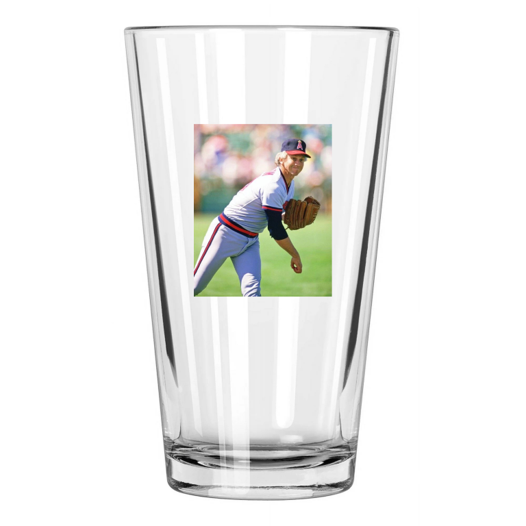 California Angels Don Sutton Photo Baseball Hof 98 Pint Beer Drinking Glass
