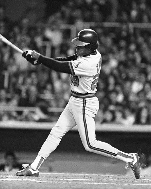 California Angels Rod Carew Glossy Photo Baseball Print Poster