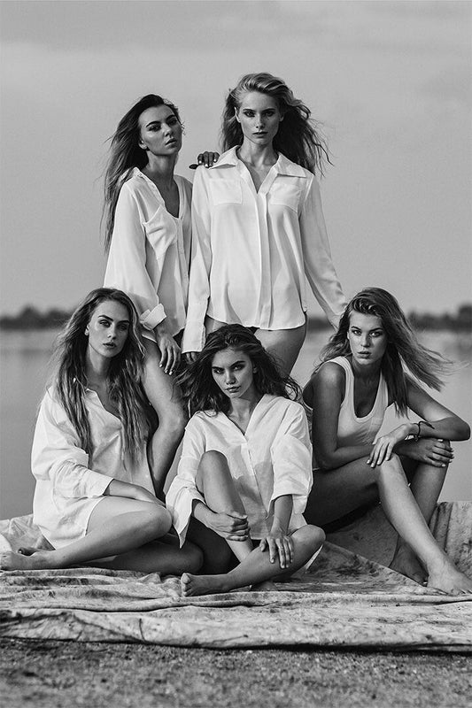 California Girls Female Sexy Models Print Jigsaw Puzzle