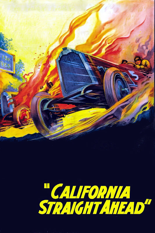 California Straight Ahead (1925) Movie Magnet