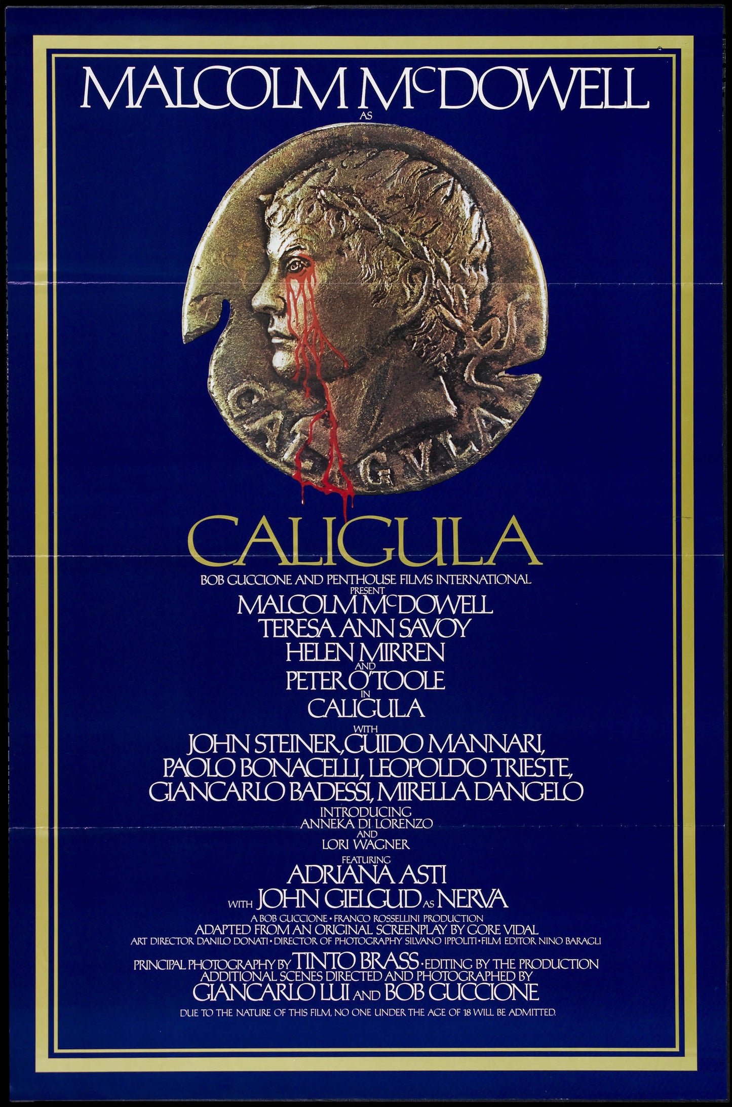 Caligula 01 Movie Magnet