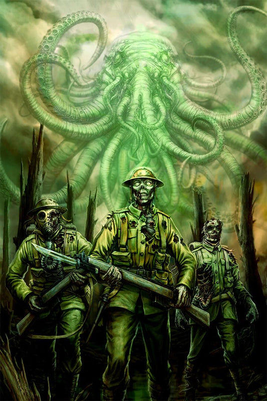 Call Of Cthulhu Video Game Psychological Fear Print Jigsaw Puzzle