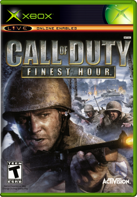 Call Of Duty Finest Hour (Usa, Europe) Xbox Print Poster