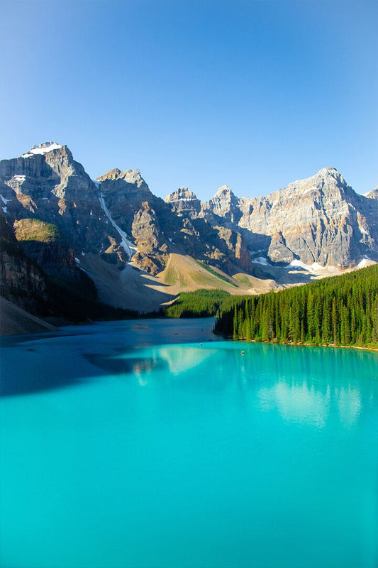 Calm Lake Surrounded By Mountains Art Wall Decor Jigsaw Puzzle