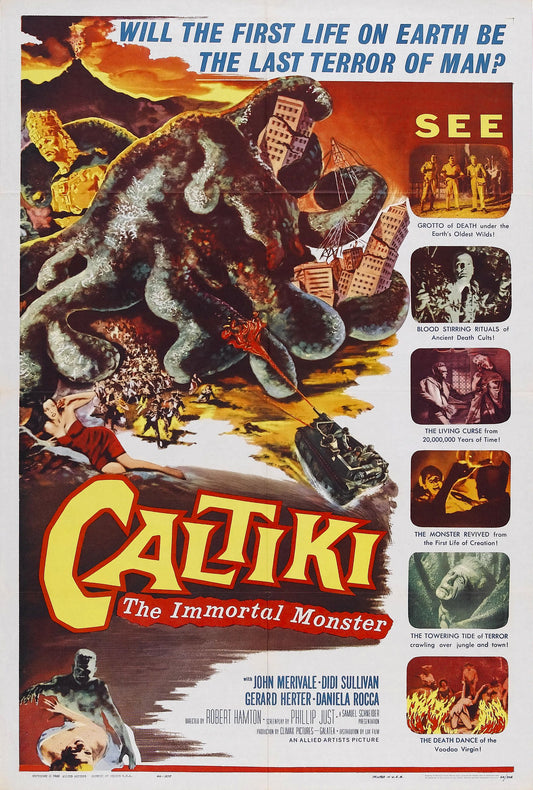 Caltiki Immortal Monster 01 Movie Magnet