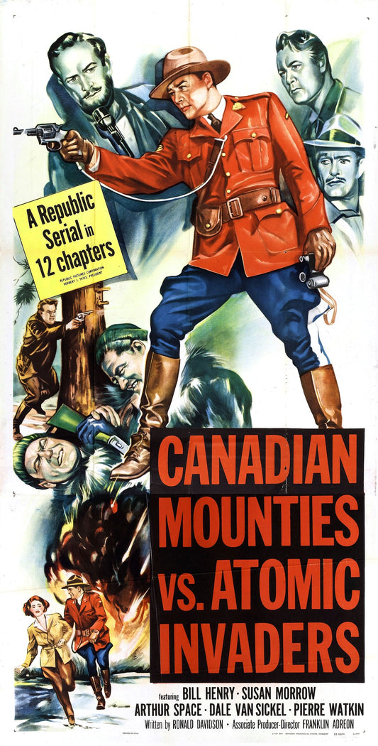 Canadian Mounties Vs Atomic Invaders 01 Movie Magnet