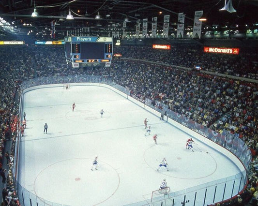 Canadiens Montreal Forum Glossy Photo 1986 Nhl Finals Print Game 4 Poster
