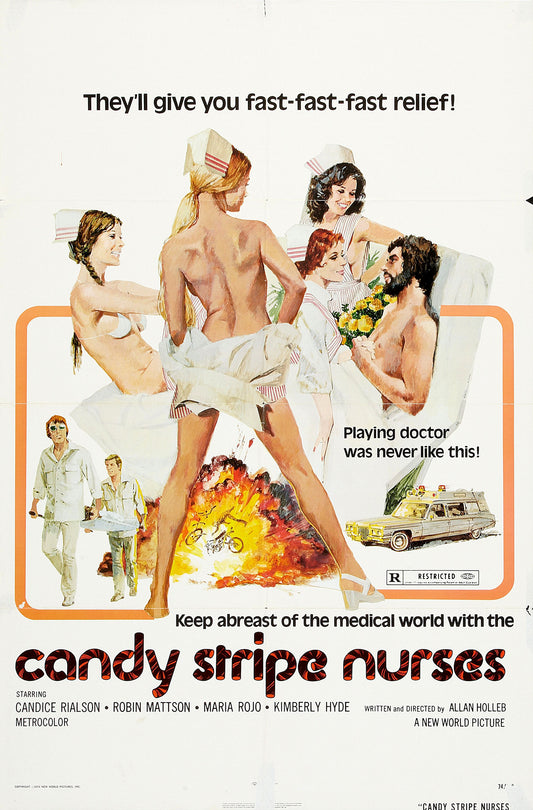 Candy Stripe Nurses 01 Movie Magnet