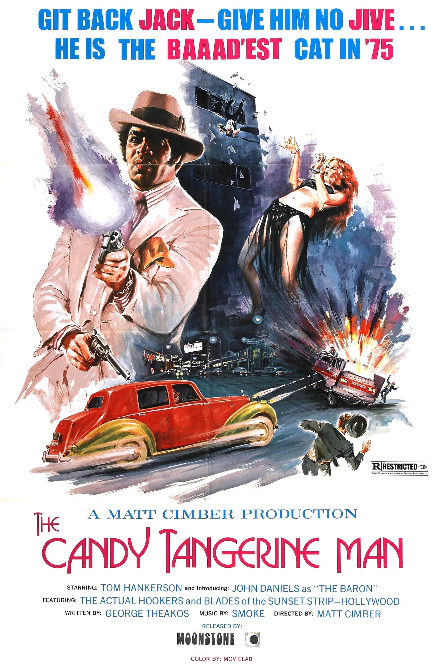 Candy Tangerine Man 01 Movie Magnet