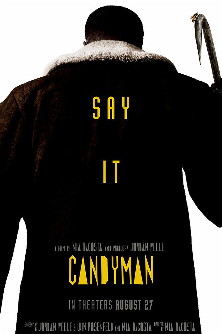 Candyman 2021 Movie Print Painting Keychain