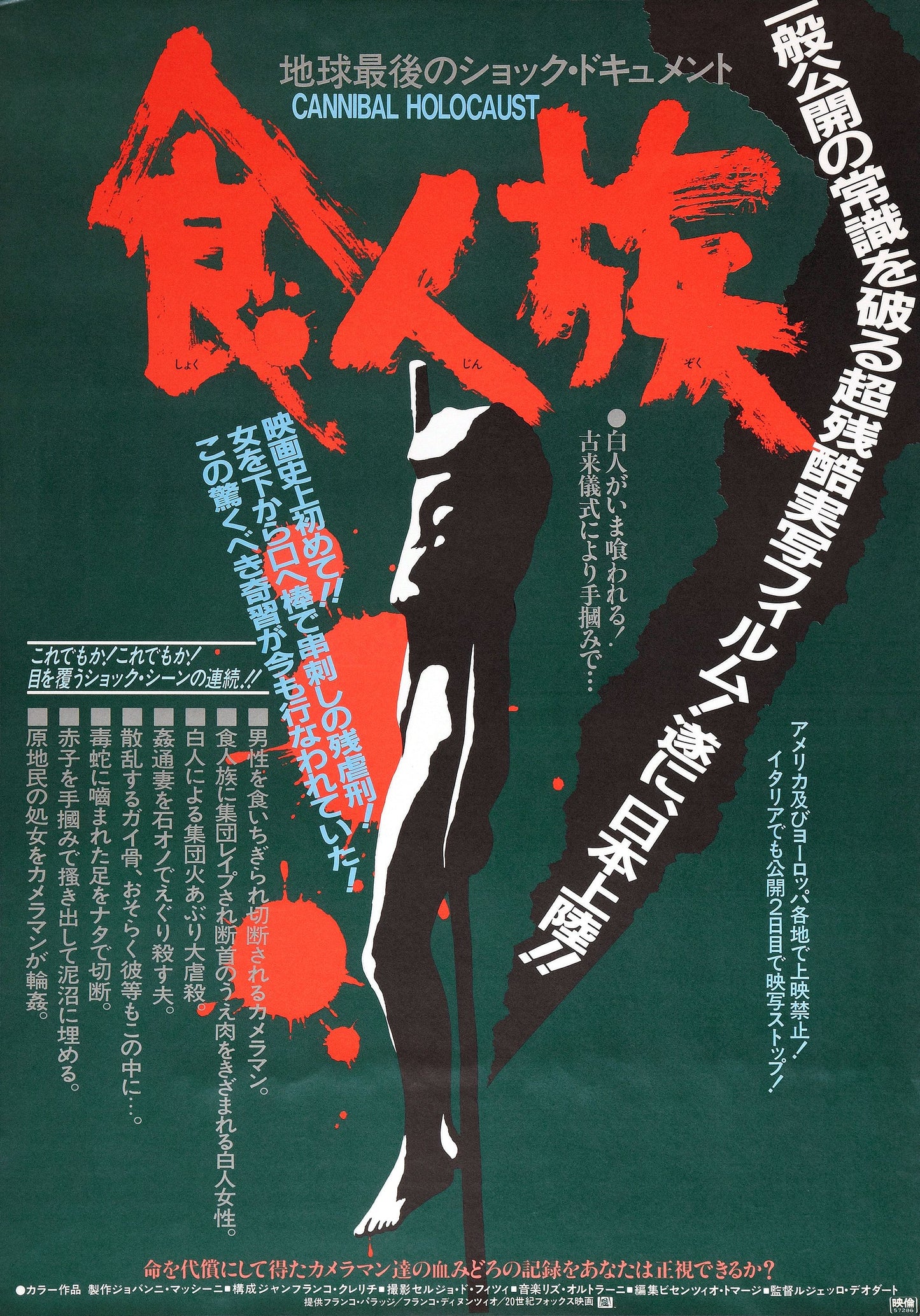 Cannibal Holocaust 06 Movie Magnet