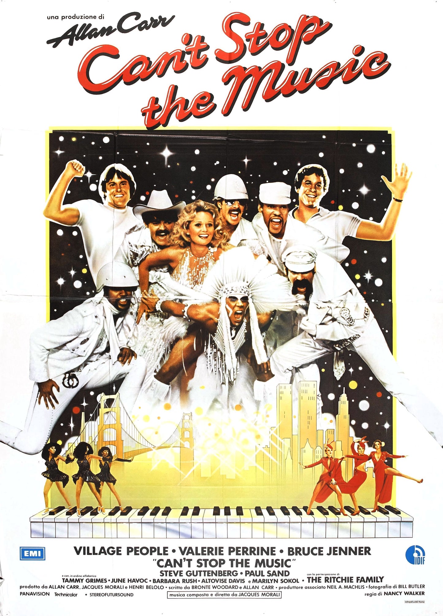 Cant Stop The Music 02 Movie Magnet