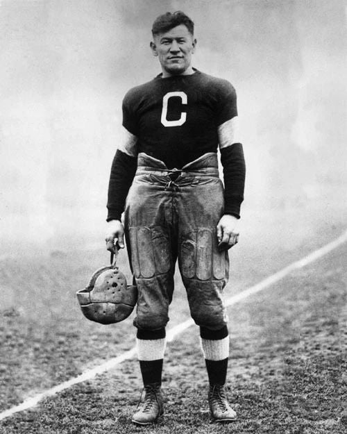 Canton Bulldogs Legend Jim Thorpe Glossy Magnet Magnet Football