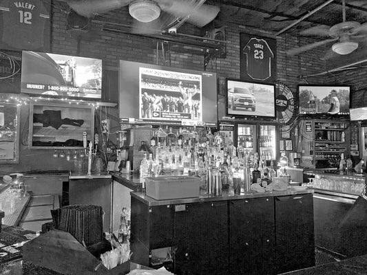 Canyon Inn Dive Bar Yorba Linda Orange County Ca Retro Picture Keychain