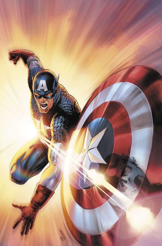 Captain America Action Shot (2) Print Poster