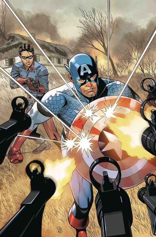 Captain America Battle Scene (4) Print Poster