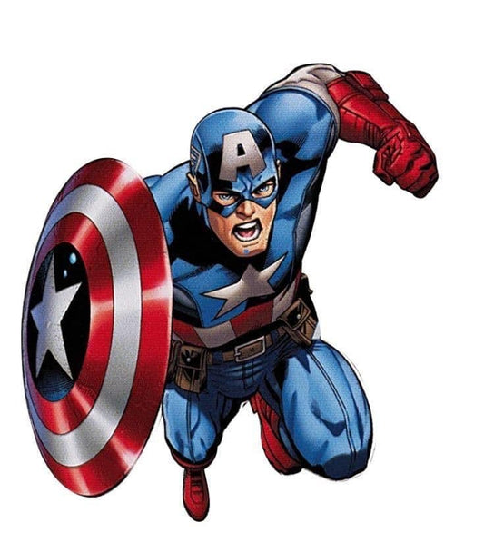 Captain America Heroic Pose (6) Print Poster