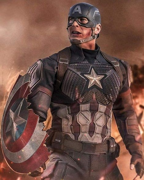 Captain America 1452 Print Poster