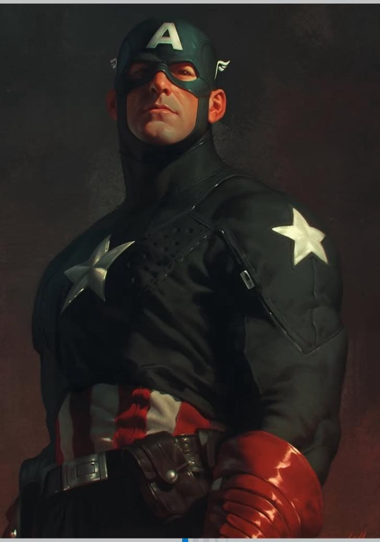 Captain America 7829 Print Poster