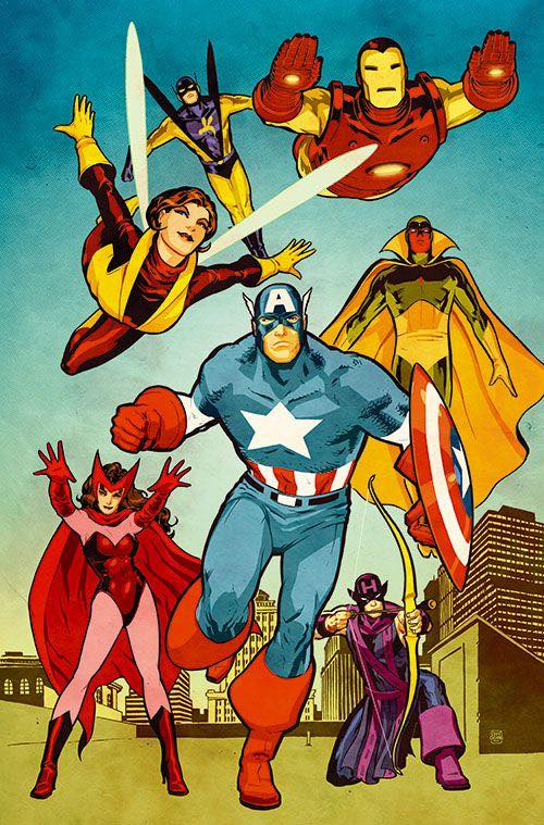 Captain America Avengers 345 Print Poster