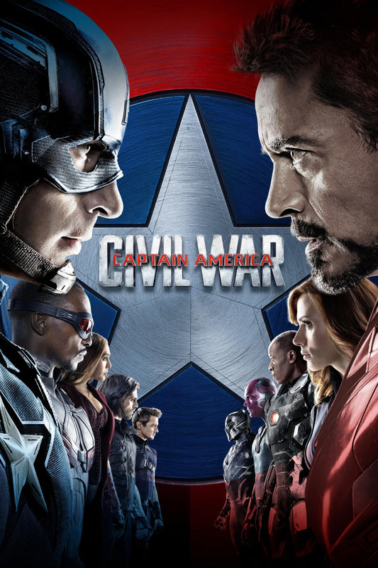 Captain America Civil War (2016) Movie Magnet
