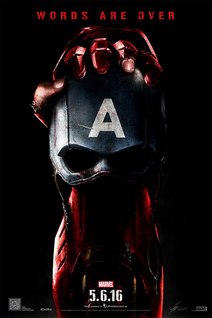 Captain America Civil War Action Movie Painting Wall Home Decor Poster