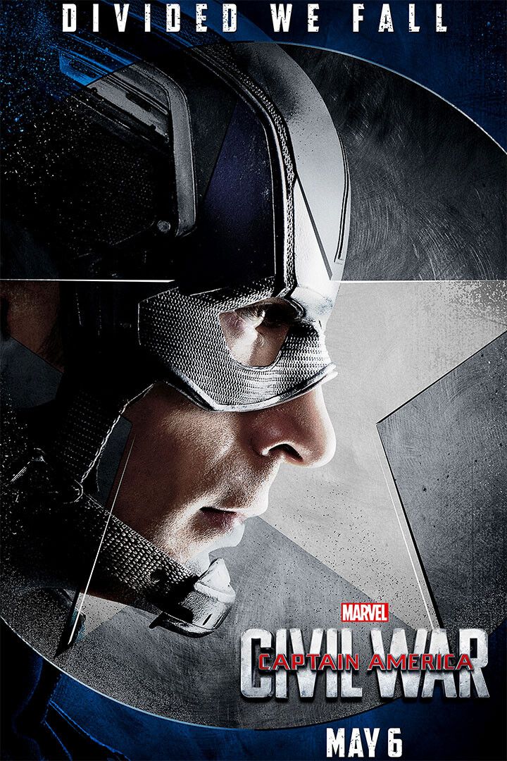 Captain America Civil War Print Painting Jigsaw Puzzle