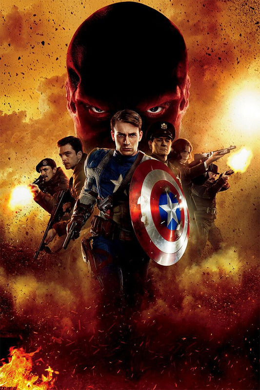 Captain America First Avenger Action Movie Jigsaw Puzzle