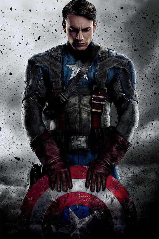 Captain America First Avenger Movie Painting Jigsaw Puzzle
