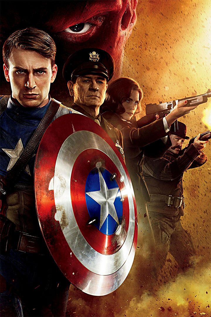 Captain America First Avenger Movie Print Jigsaw Puzzle