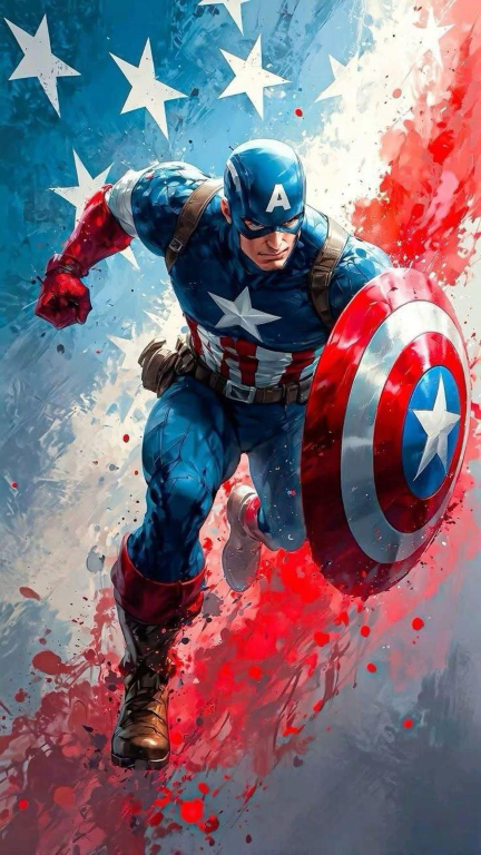 Captain America Shield Action 8729 Jigsaw Puzzle