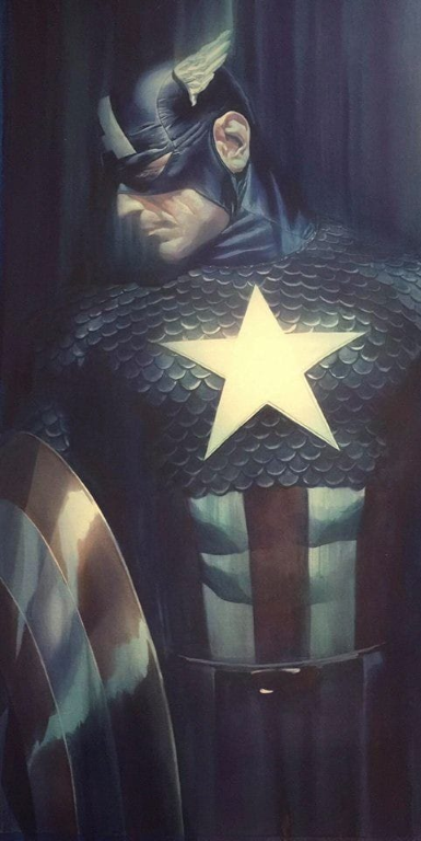 Captain America Shield Star 1947 Print Poster