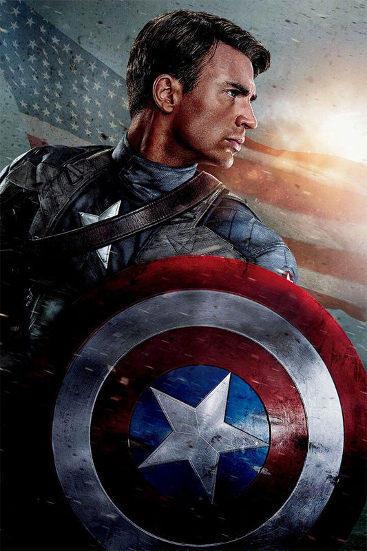 Captain America The First Avenger 2011 Movie Room Wall Decor Jigsaw Puzzle