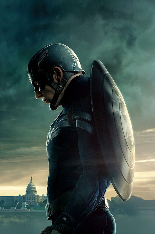 Captain America The Winter Soldier Movie Action Jigsaw Puzzle