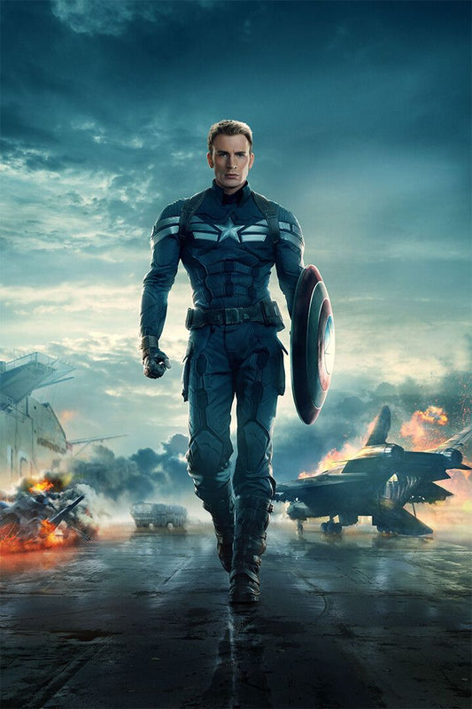 Captain America The Winter Soldier Movie Adventure Jigsaw Puzzle