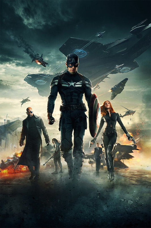 Captain America The Winter Soldier Movie Jigsaw Puzzle