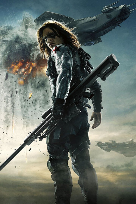 Captain America The Winter Soldier Movie War Jigsaw Puzzle