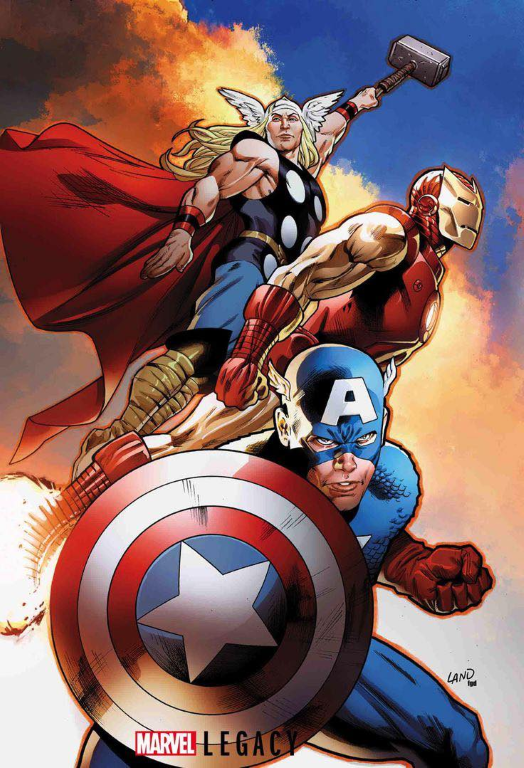 Captain America Thor Iron Man 2391 Print Poster