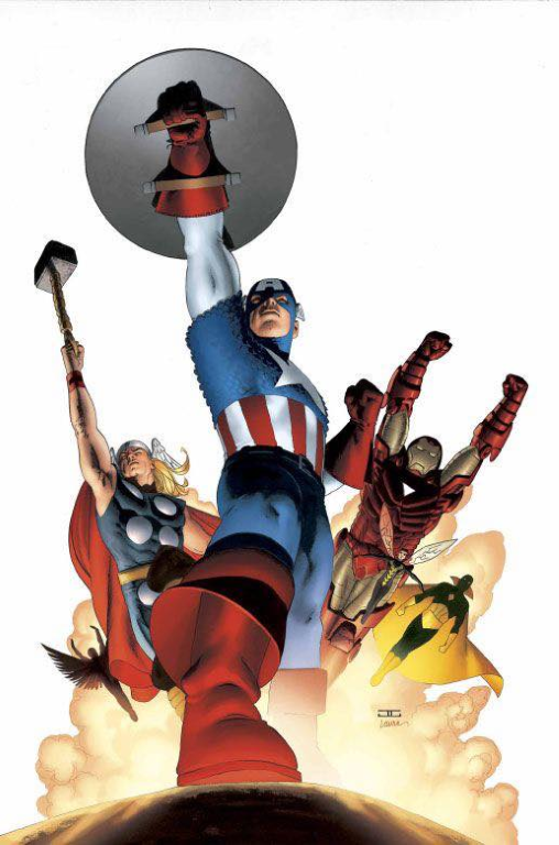 Captain America Thor Iron Man 4387 Print Poster