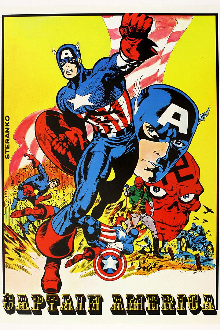 Captain Britain Vs Captain America Comicbook Decor Wall Art Jigsaw Puzzle