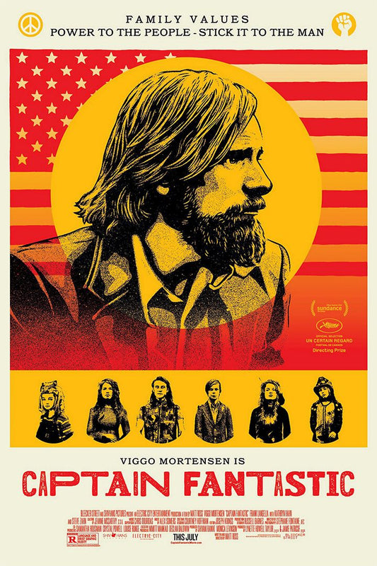 Captain Fantastic Classic Movie Comedy Drama Print Jigsaw Puzzle