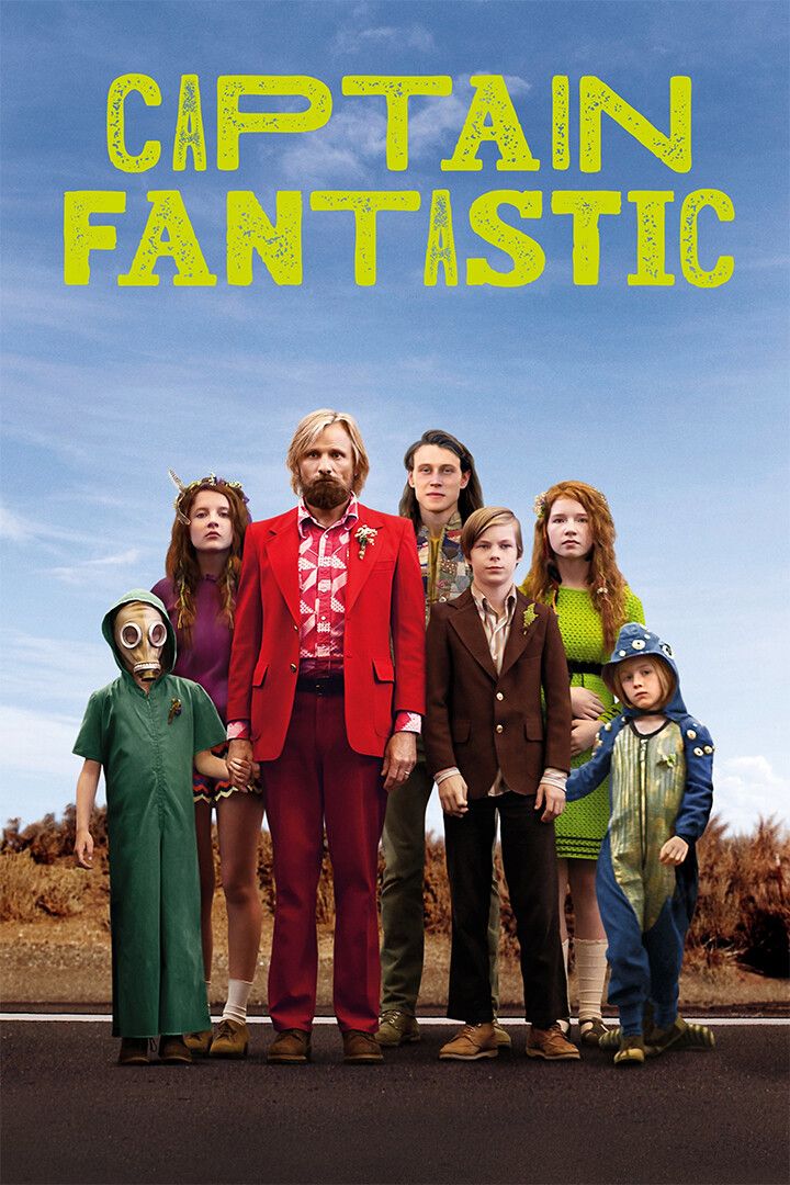 Captain Fantastic Classic Movie Drama Comedy Print Wall Art Home Poster