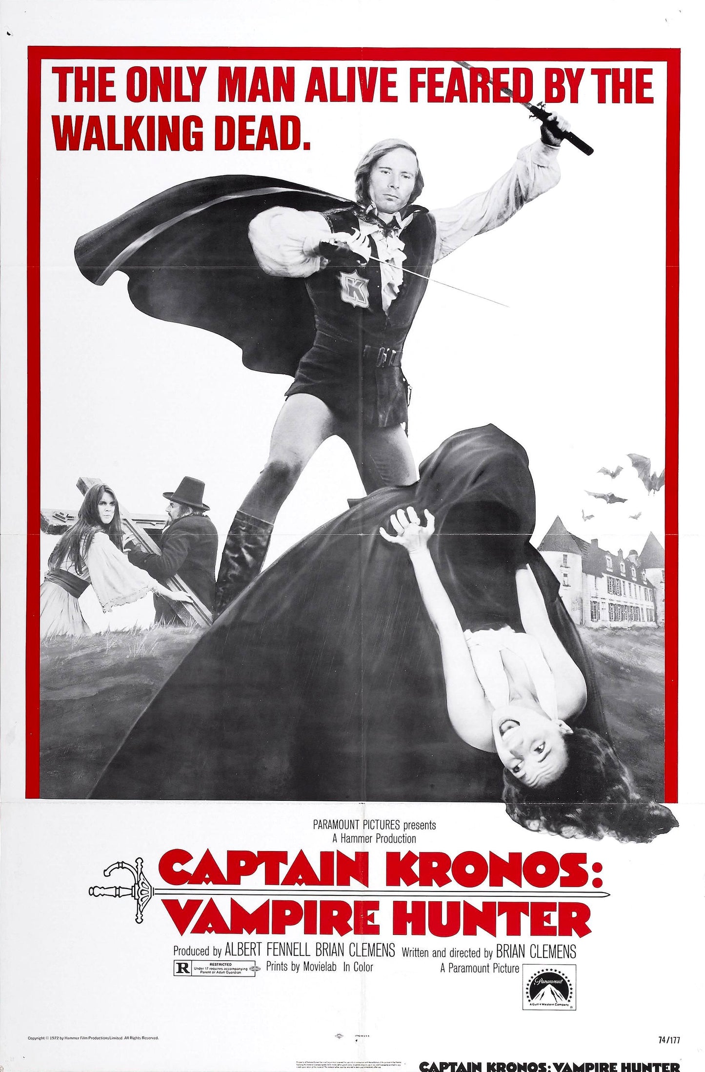 Captain Kronos 01 Movie Magnet