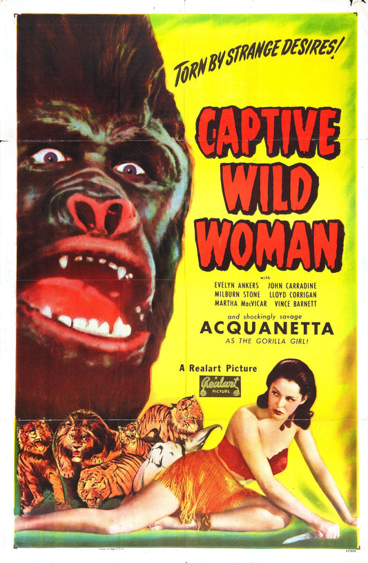 Captive Wild Woman 04 Movie Magnet