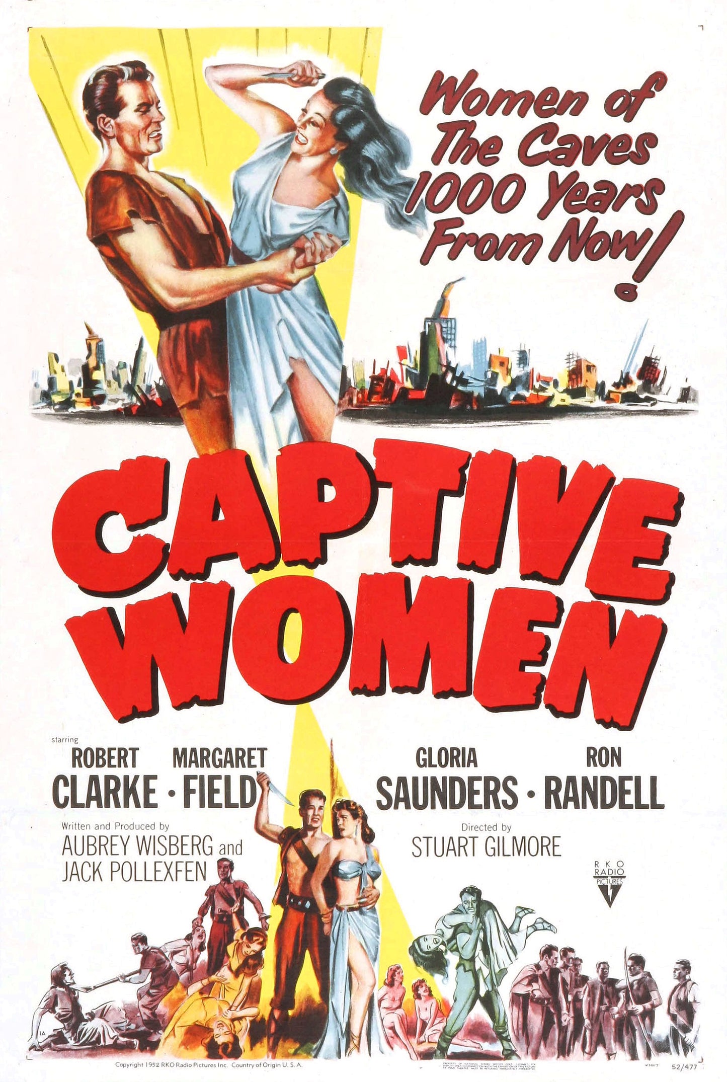 Captive Women 1952 01 Movie Magnet