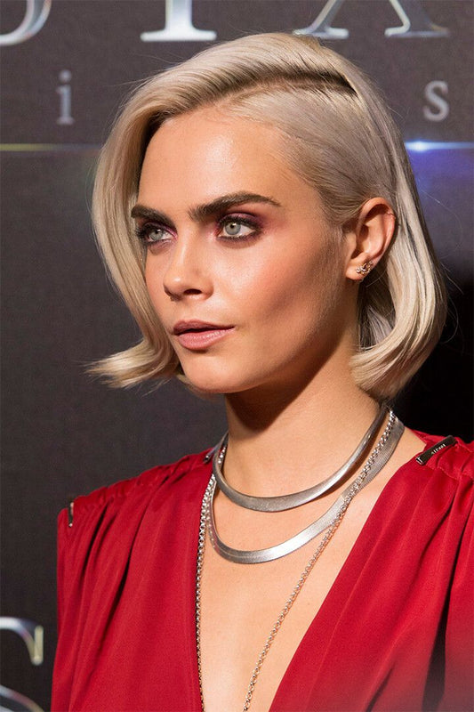 Cara Delevingne Actress Model Print Canvas Jigsaw Puzzle