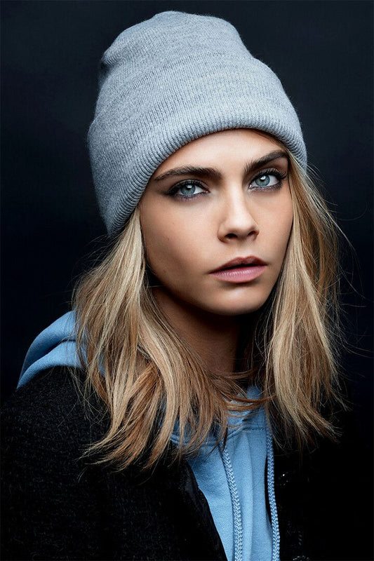 Cara Delevingne British Model Print Jigsaw Puzzle