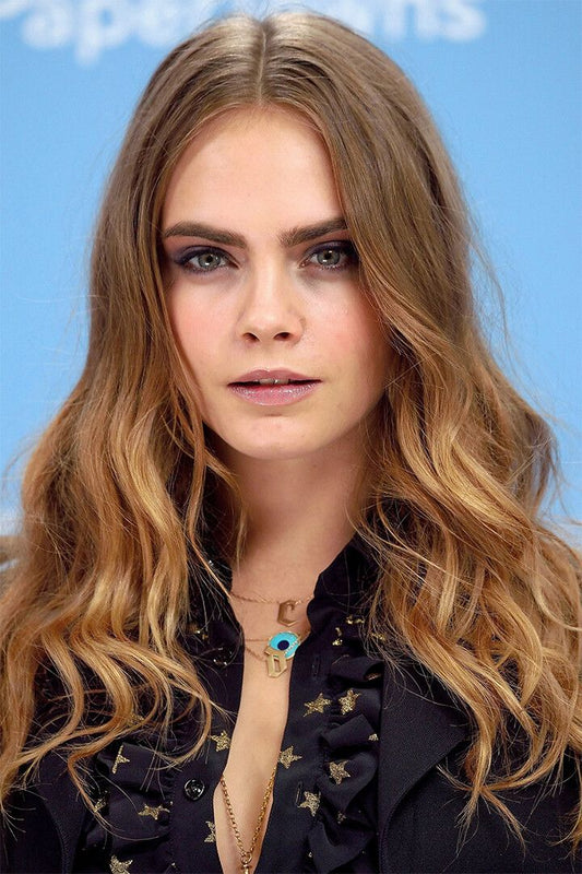 Cara Delevingne Celebrity Cinema Actress Star Jigsaw Puzzle